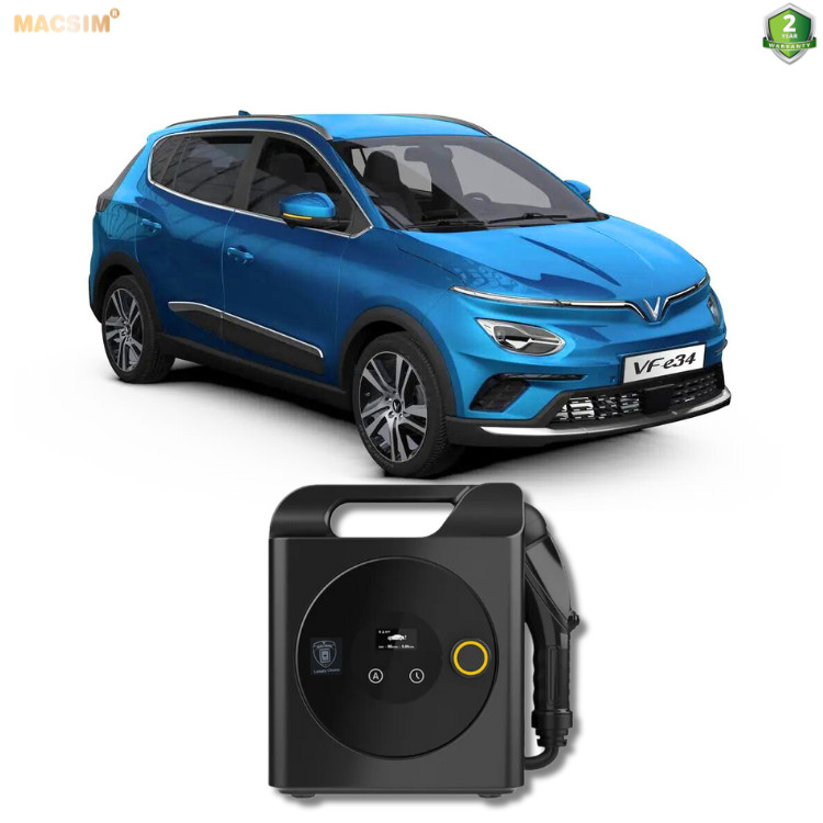 Sạc di động cao cấp ô tô điện Vinfast e34 - Sạc di động cao cấp ev 3,68KW chính hãng Macsim