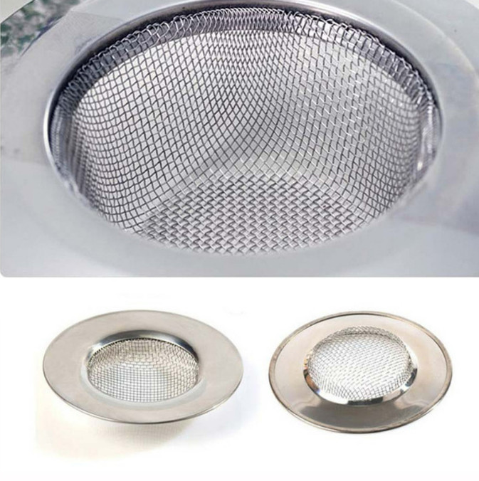 Lưới Inox Lọc Rác, Lưới Lọc Rác Bồn Rửa Chống Tắc Nghẽn Không Gỉ - Chống Tắc Bồn Rửa, Lọc Cặn Bẩn Hiệu Quả