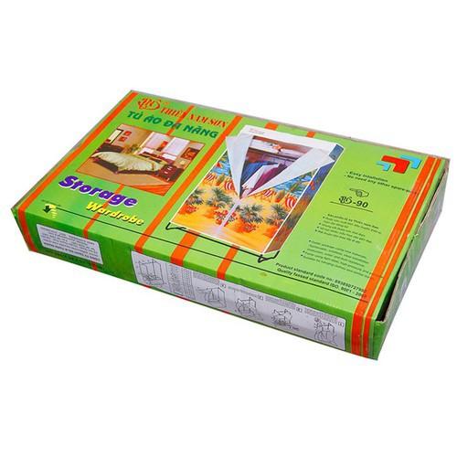 Tủ vải treo đựng quần áo 2 buồng Thiên Nam Sơn bền đẹp , chắc chắn