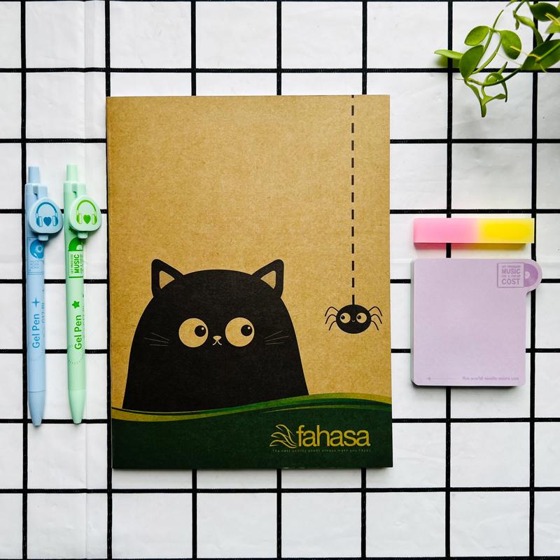 Combo 5 Tập Học Sinh Funny Cats 4 Ô Ly 100 Trang 100gsm - Fahasa 01 (Mẫu Màu Giao Ngẫu Nhiên)