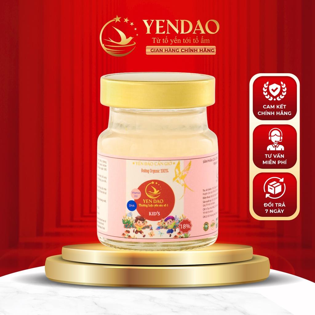 Yến Hũ Kids Yến Đảo Kích Thích Trẻ Ăn Ngon Miệng, Hỗ Trợ Phát Triển Toàn Diện Cho Trẻ 70ml/ Hũ