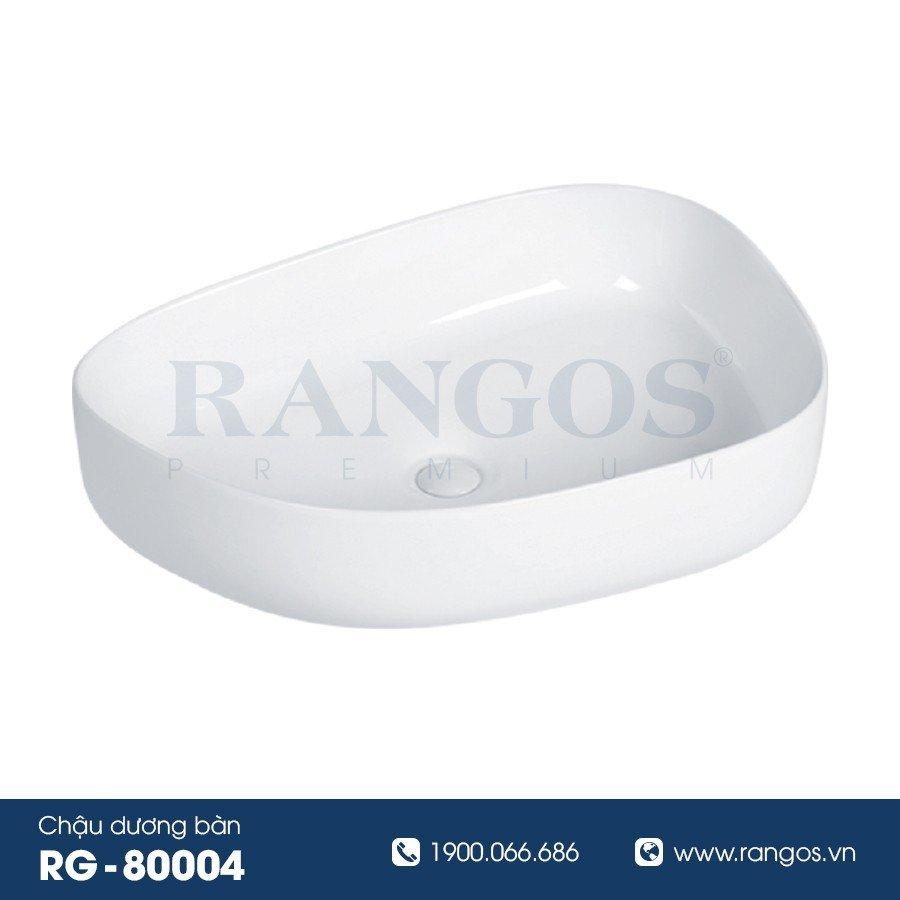 CHẬU RỬA LAVABO ĐẶT BÀN RANGOS RG-80008