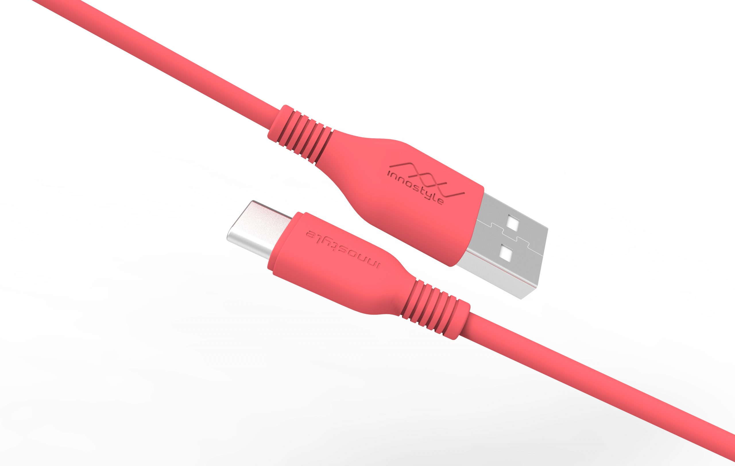 Cáp Innostyle Jazzy USB-A to Type-C 1.2M Hỗ Trợ Sạc Nhanh 15W J-IAC120 - Hàng chính hãng