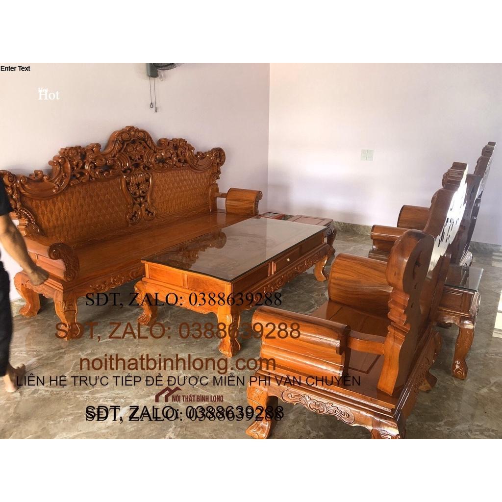 Bàn ghế Hoàng Gia gỗ gõ đỏ