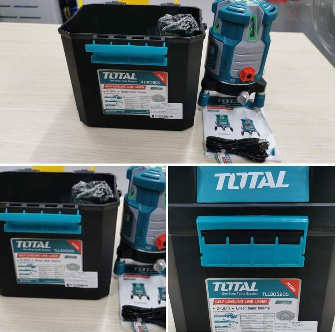 MÁY ĐO MỨC CÂN BẰNG TIA LADE TOTAL TLL305205 - HÀNG CHÍNH HÃNG