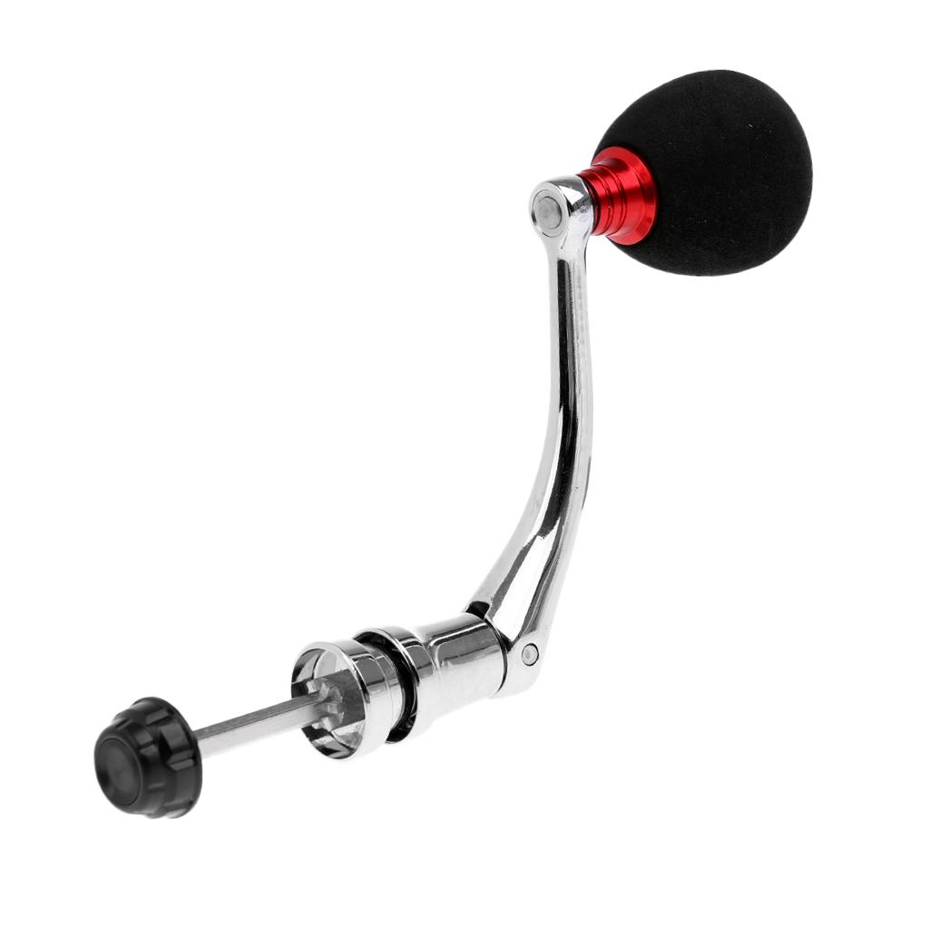 Kim Loại Câu Cá Xử Lý Núm Xoay Spin Reel Xử Lý Thay Thế