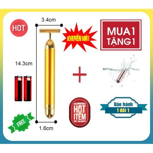 (Mua 1 Kèm Quà 1) Bút Mát Xa Rung Cầm Tay Mát Xa Mát Mạnh Pin Sạc 102 Cao Cấp 12 Cấp (Hàng Mới 100% Có Sẵn) FMA1066