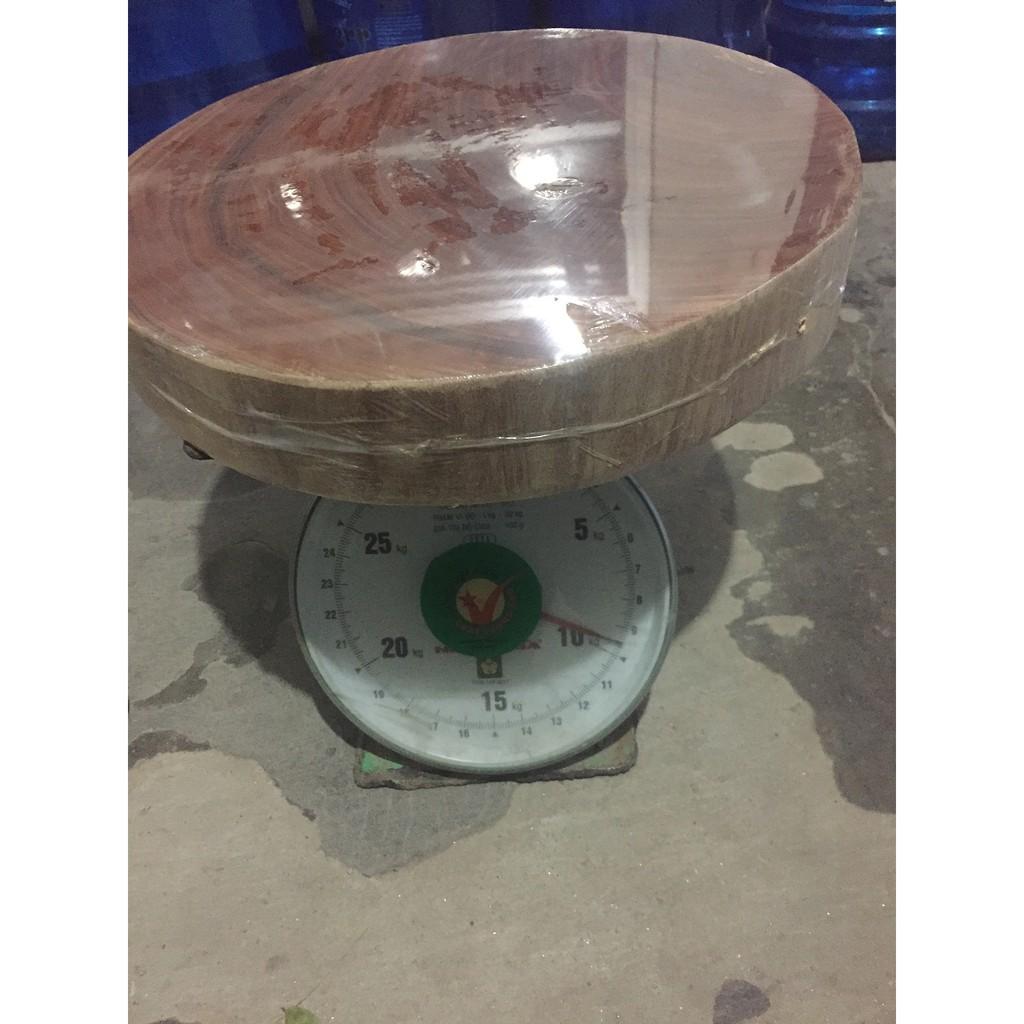 Sỉ lẻ thớt gỗ nghiến tây bắc đường kính 40 dầy 6cm