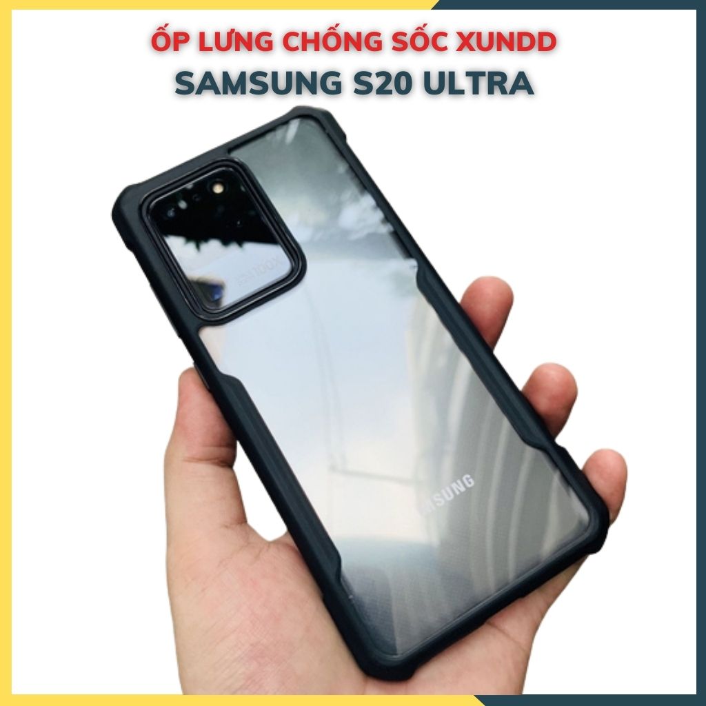 Ốp lưng chống sốc XUNDD cho samsung s20 ultra bảo vệ camera - Hàng nhập khẩu