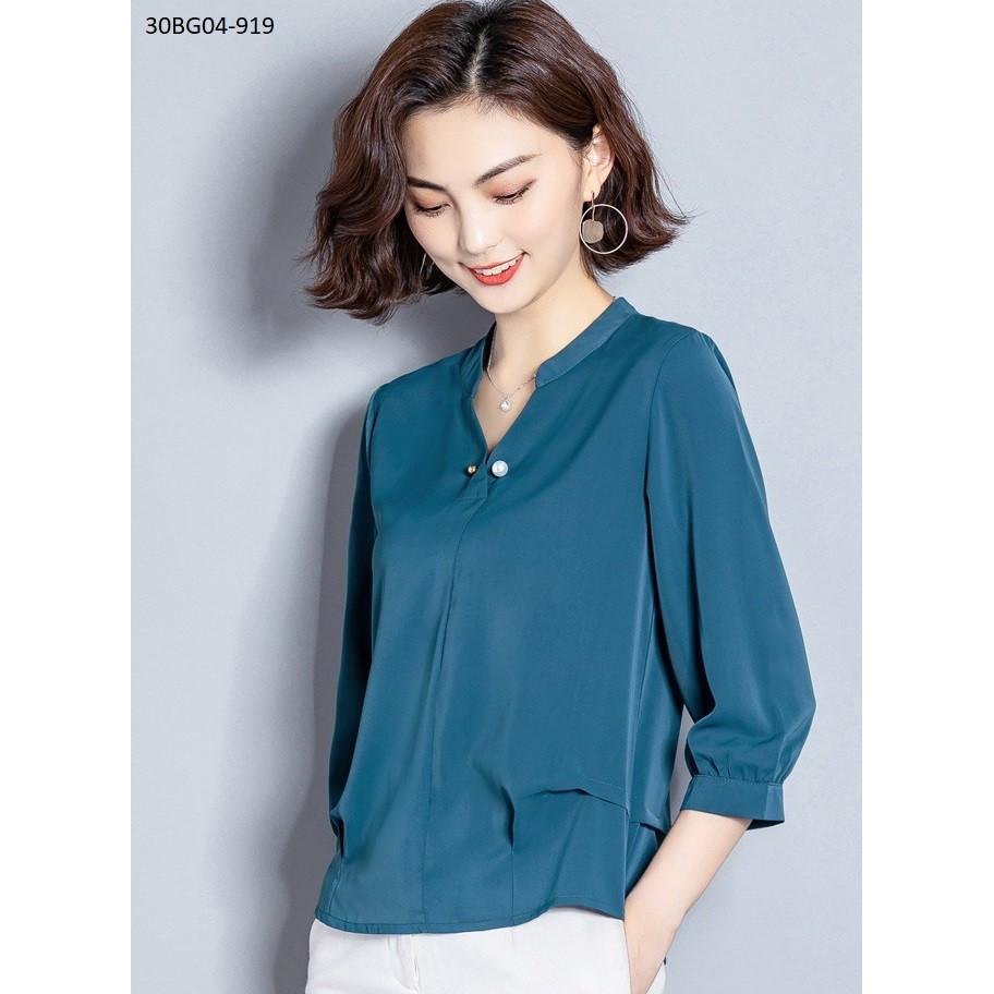 BG04-919 áo kiểu tay lỡ thiết kế cao cấp