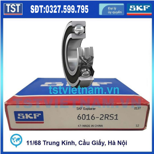 Vòng bi bạc đạn SKF 6016-2RS1