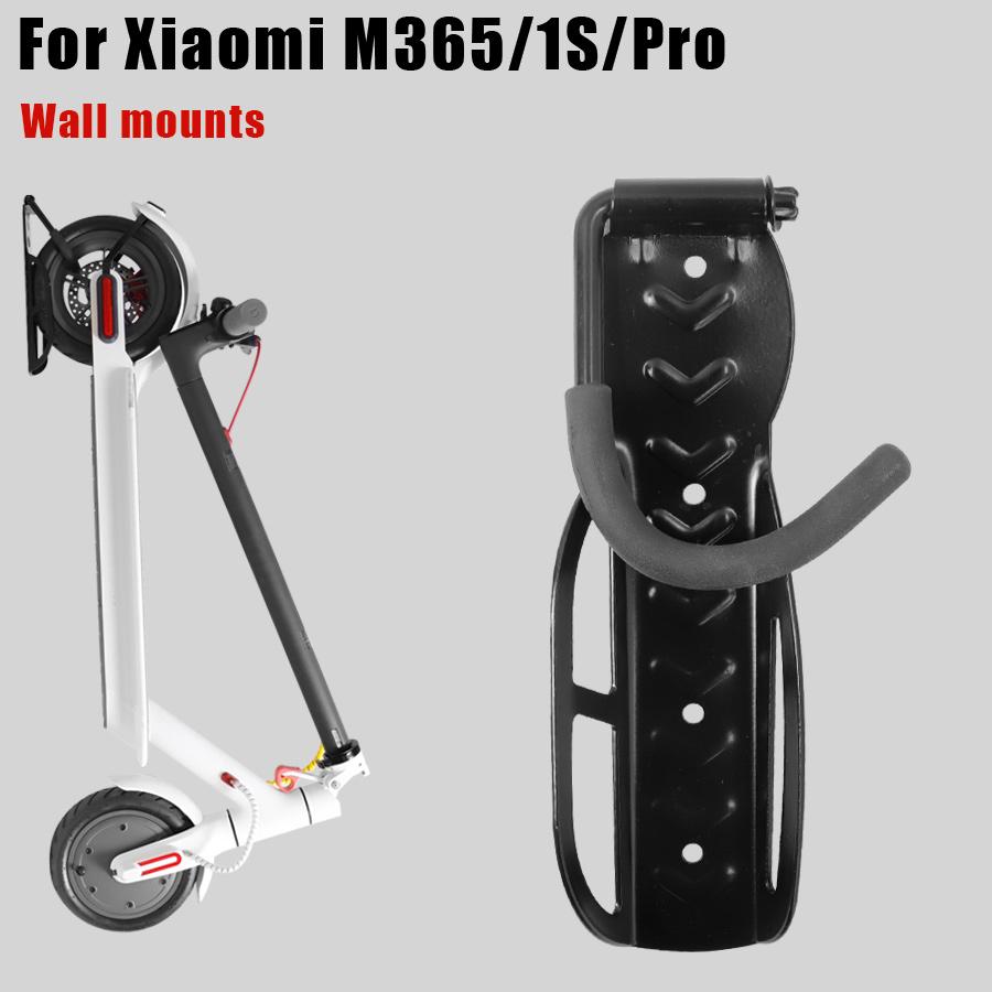Móc Treo Tường Giá Đỡ Có Thể Gập Lại Cho Xiaomi M365 Pro 1S Pro 2 Xe Tay Ga Điện Đi Xe Đạp Xe Đạp Giá Treo Giá Đỡ Móc Đứng Màu sắc: Đen