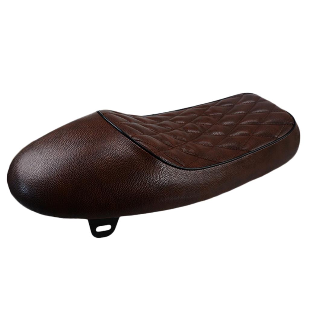 Brown  Saddle  Retro Seat Cushion For  CL