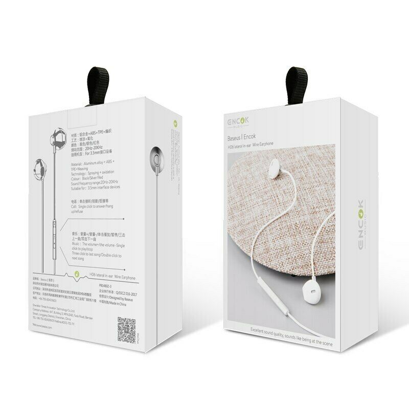Tai nghe in Ear Baseus Encok H06TE Lateral - Hàng chính hãng