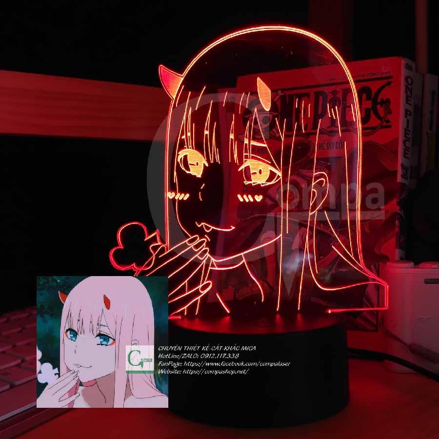 Đèn Ngủ Zero Two DARLING in the FRANXX Type 08 ADIF0108 16 màu tùy chỉnh