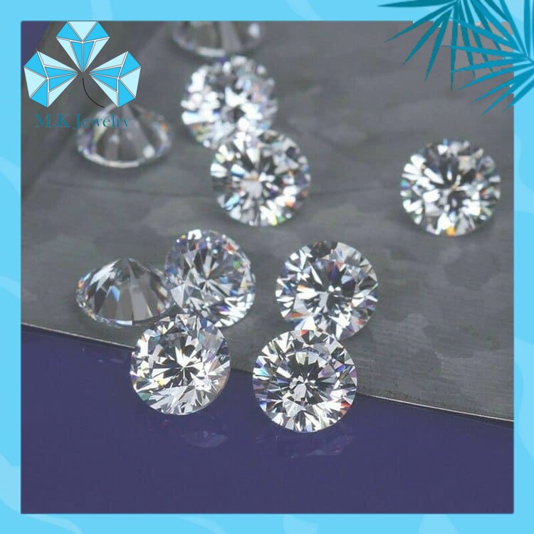 ( SIZE 6LY3 ) KIM CƯƠNG NHÂN TẠO – MOISSANITE NƯỚC D – ĐỘ TINH KHIẾT FL -FULL KIỂM ĐỊNH GRA – GIÁ TỐT NHẤT THỊ TRƯỜNG