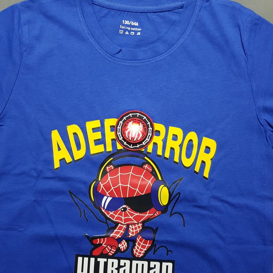 Áo thun cotton người nhện spiderman chớp đèn