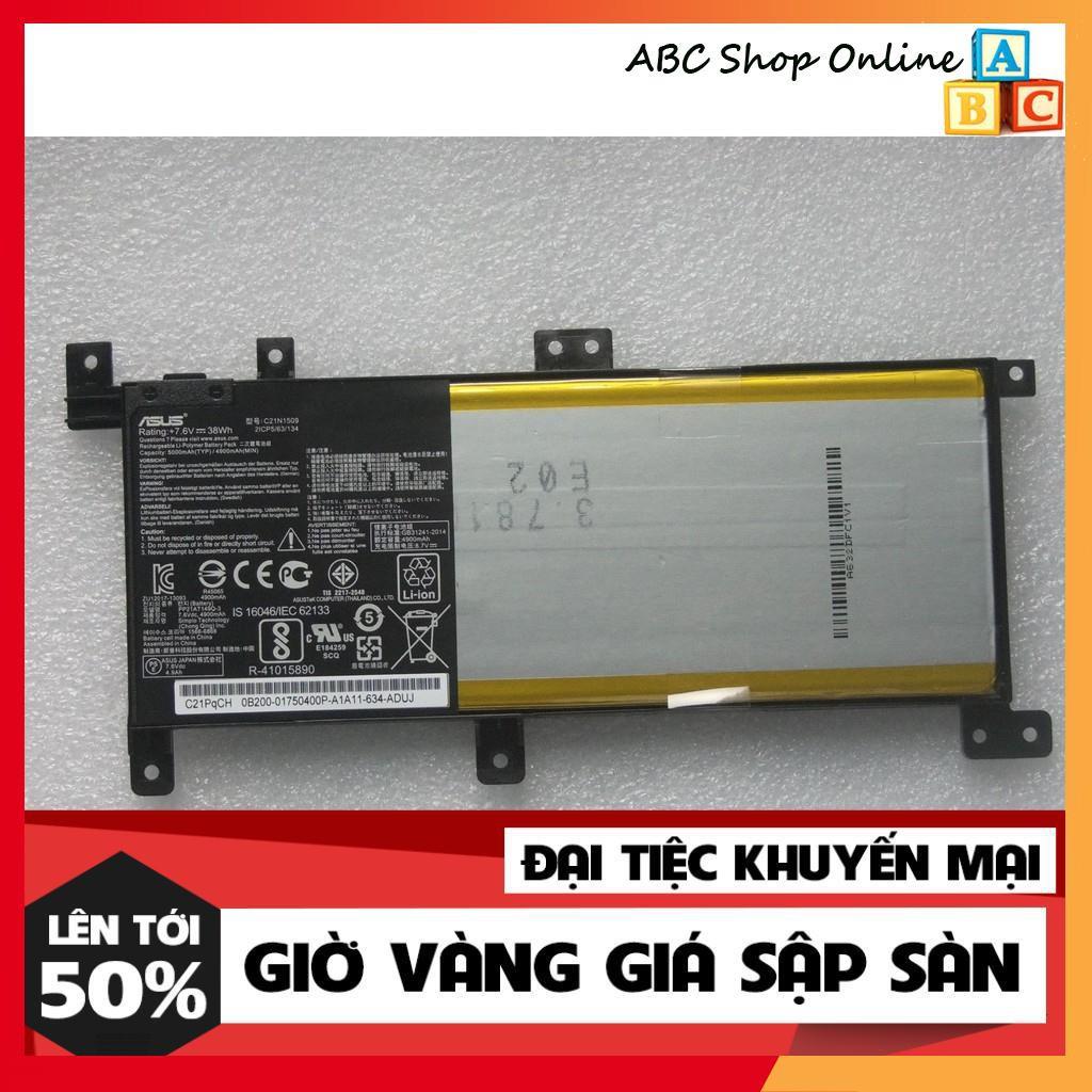 Pin Dùng Cho laptop Asus VivoBook X556 A556U X556UA A556UB X556UQ X556UJ X556UR A556UF C21N1509 38Wh