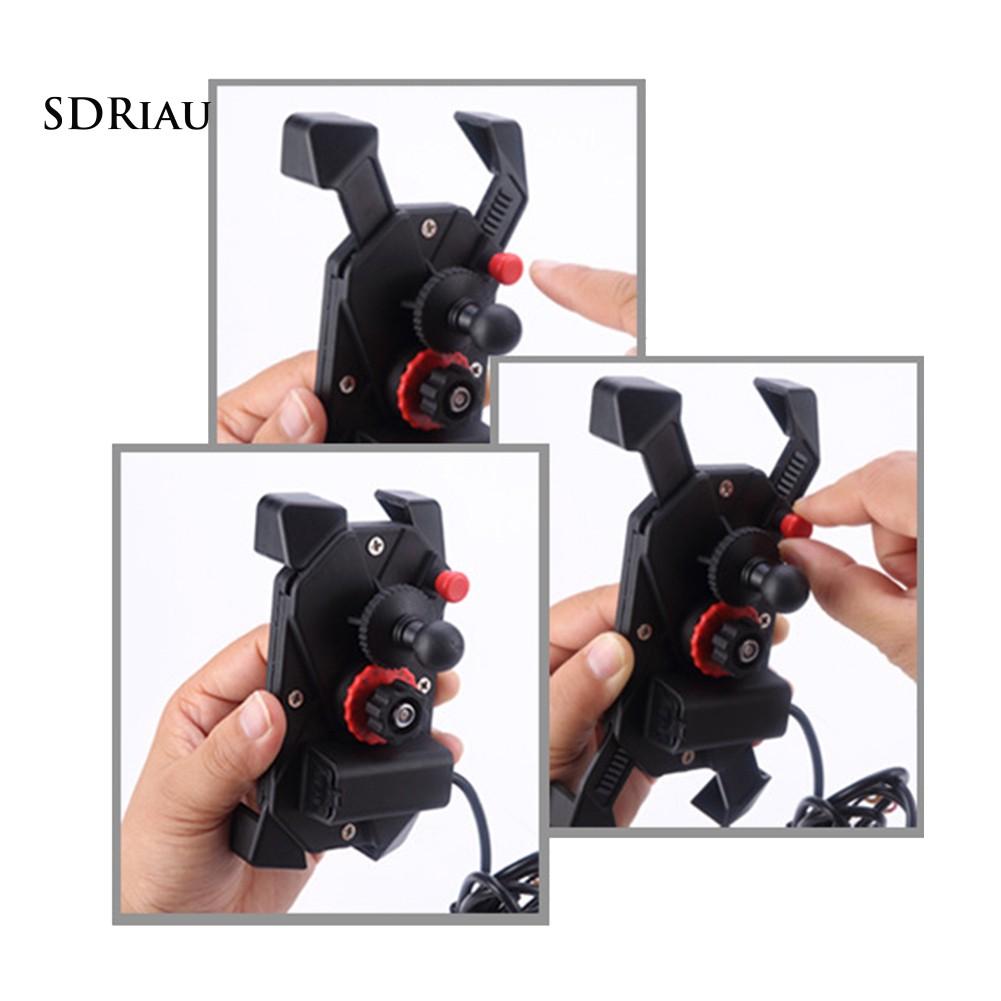Giá đỡ sạc điện thoại cho xe mô tô