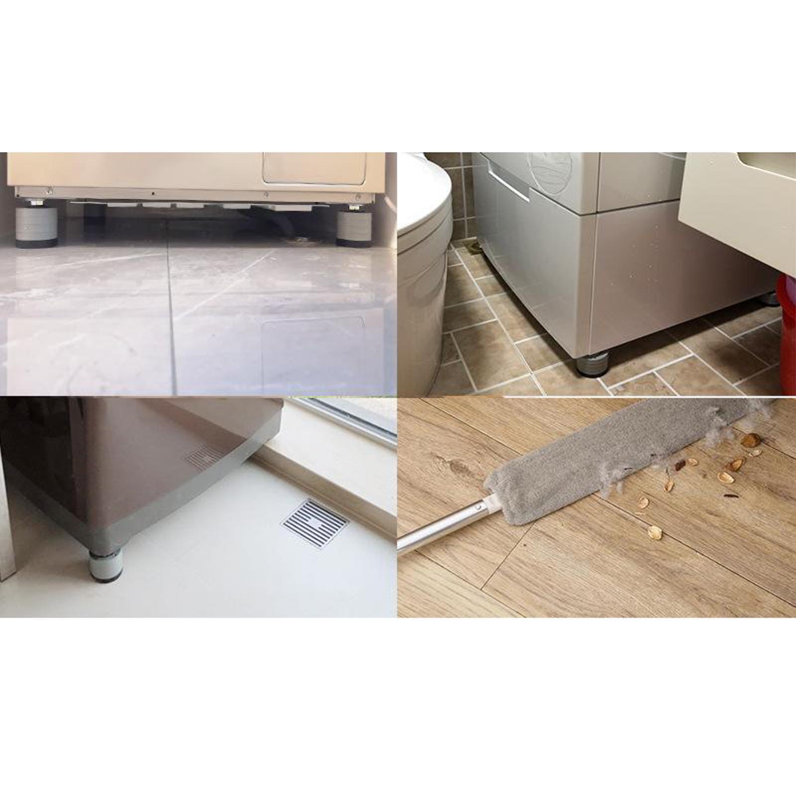 4x Washing Machine Shock Anti Vibration Feet Pads Washer Dryer Mat 1.5cm