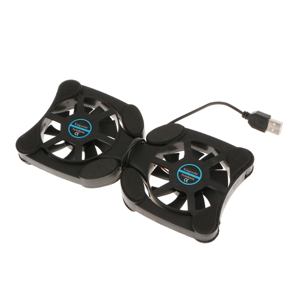 USB Mini Laptop Notebook Foldable Folding Fan Cooler Cooling Pad for Travel