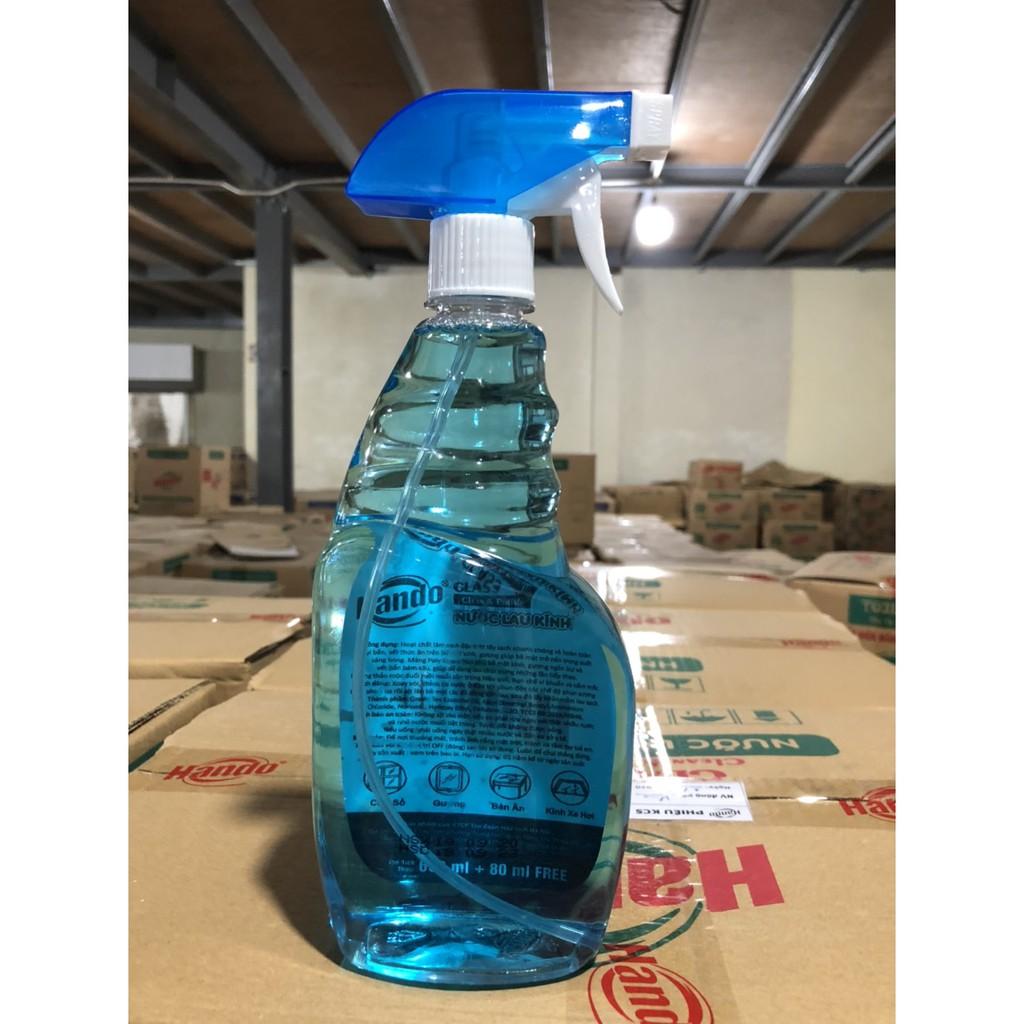 Nước Lau Kính Hando Hương Hoa 600ml