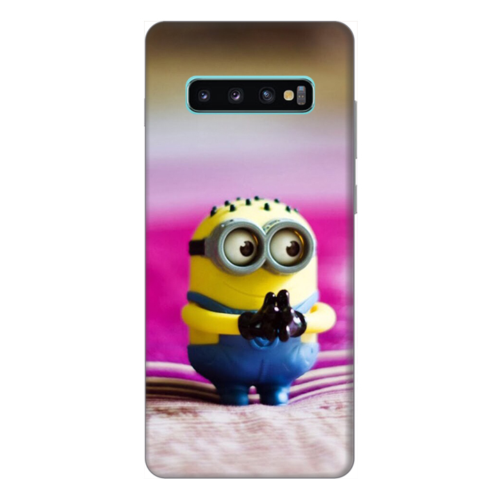 Ốp lưng điện thoại Samsung S10 Plus hình Gấu Minion