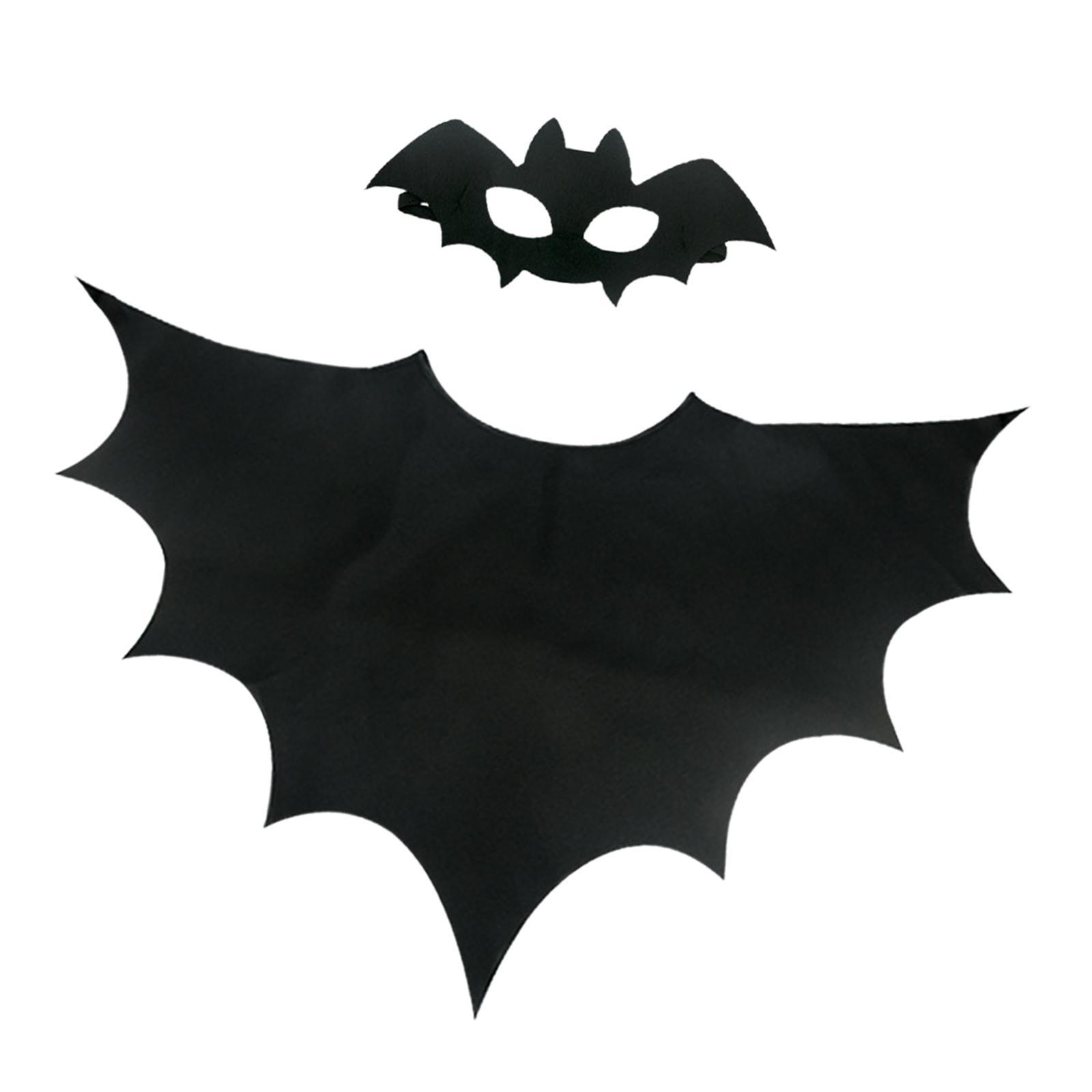 Halloween Cape Cloak Devil Costume Comfortable to Wear Accessories  Wizard Devil Outfit for Fancy Dress Party Favor