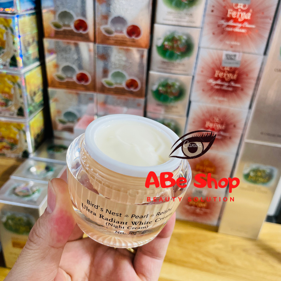 KEM DƯỠNG TRẮNG DA - NGỪA LÃO HOÁ - HỖ TRỢ CHỮA TRỊ THÂM NÁM - FEIYA ULTRA RADIANR WHITE CREAM 30g