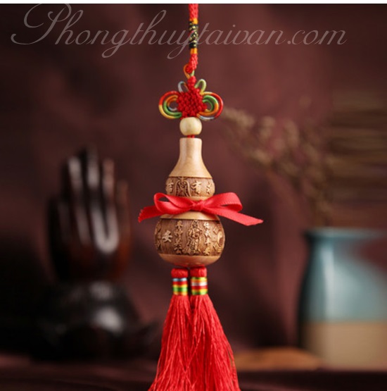 Dây treo Hồ Lô phong thủy nhà cửa, ô tô, phòng ngủ dài 33cm