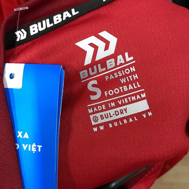 Mẫu quần áo đá bóng thể dục thể thao cao cấp Bulbal Đỏ