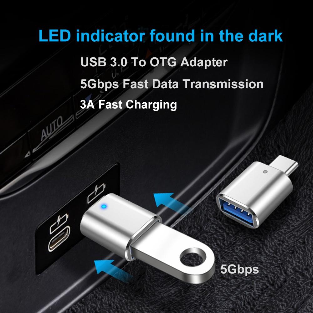 Đầu Chuyển Đổi USB 3.0 Type C Sang USB Chuyên Dụng Cho MacBook Xiaomi
