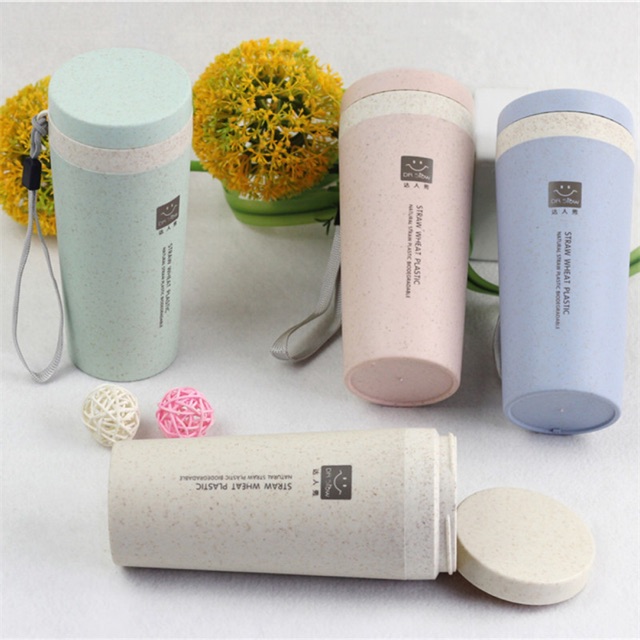 Bình giữ nhiệt lúa mạch 2 lớp tiện dụng, bình đựng nước an toàn sức khỏe_BN03
