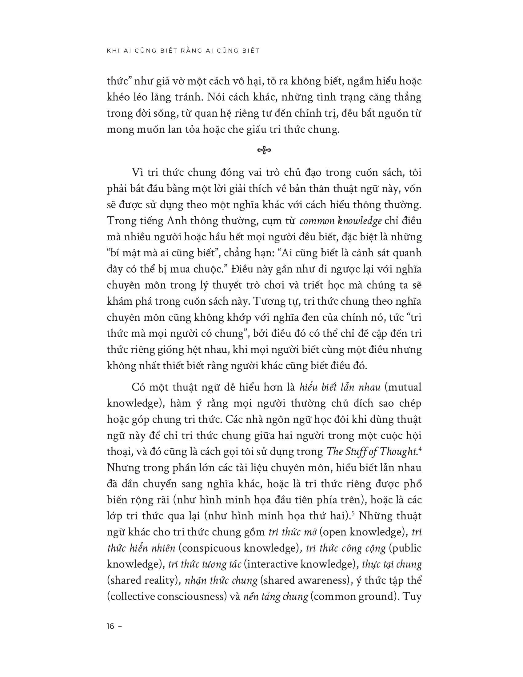 Sách - Khi Ai Cũng Biết Rằng Ai Cũng Biết - When Everyone Knows That Everyone Knows