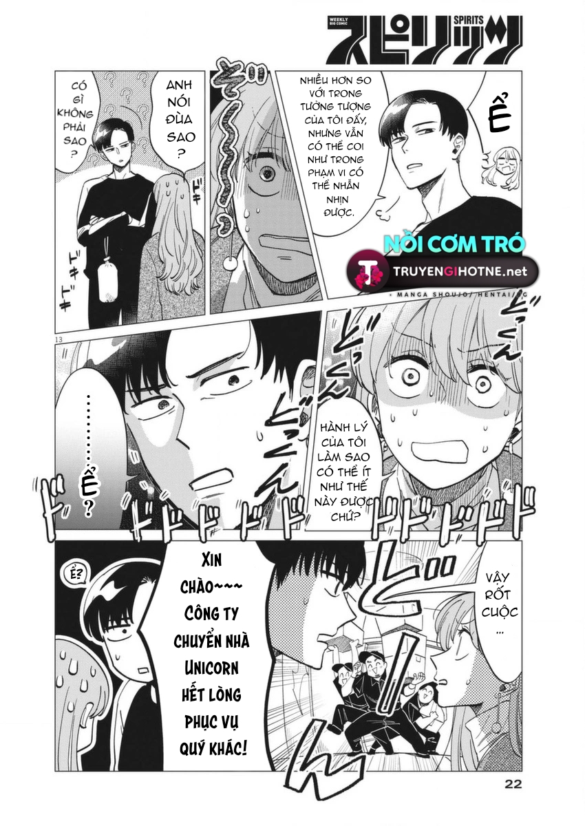 anh chàng muda và cô nàng ở nhờ chapter 1.1 13