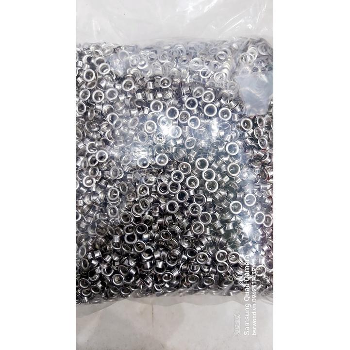 Khoen ore 4mm Khuy mắt cáo bấm túi giấy, thẻ tag Bằng sắt xi Màu bạc Túi 1kg  Bán sỉ