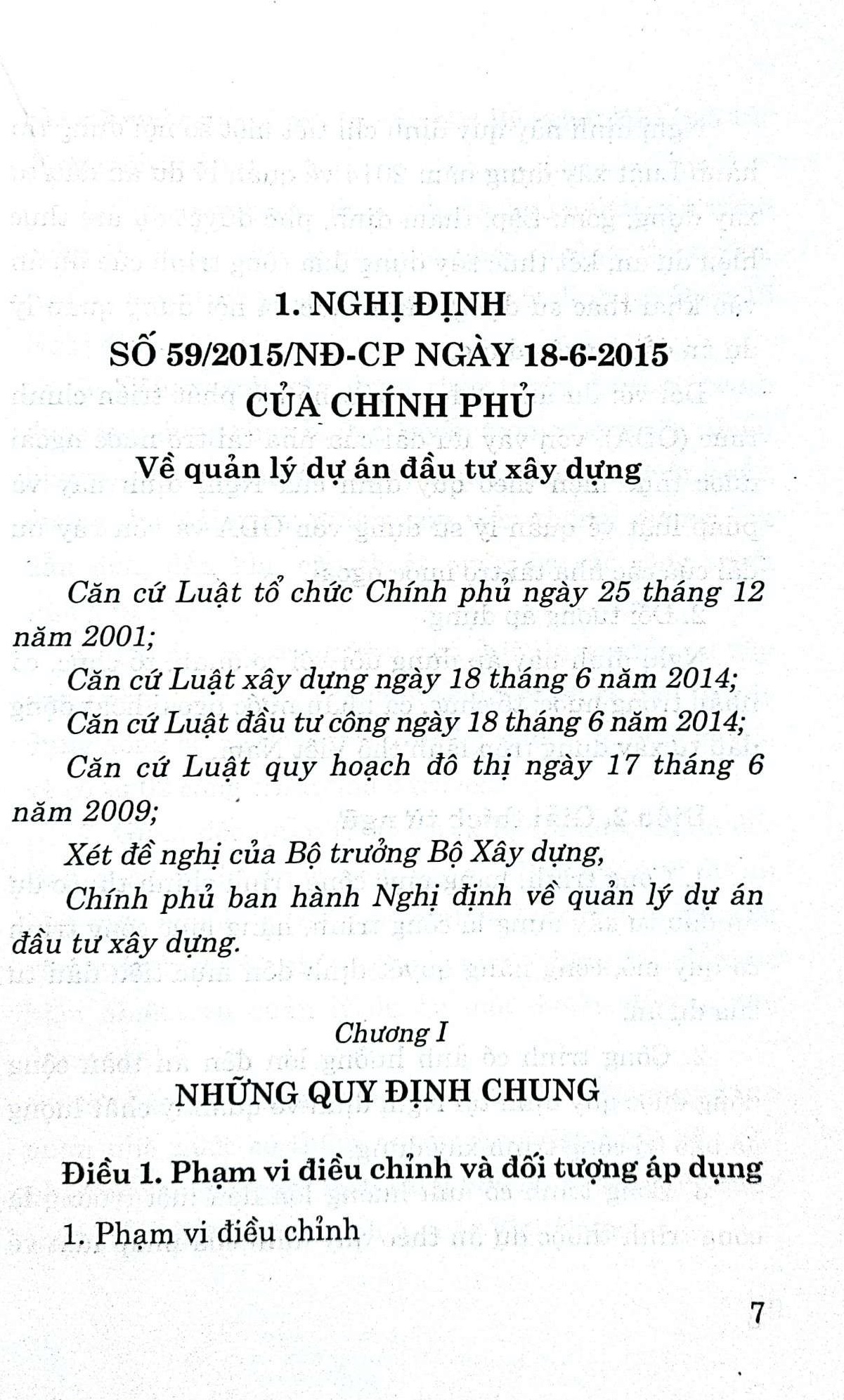 Quy định pháp luật về quản lý dự án đầu tư xây dựng và cấp phép xây dựng