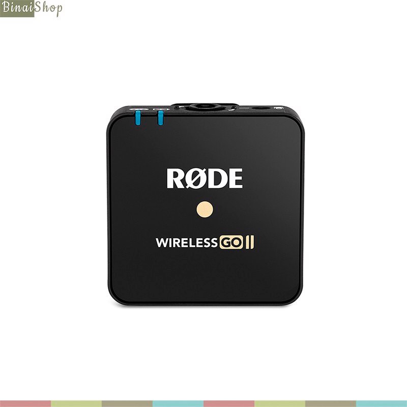Micro Rode Wireless Go 2 - Bộ 2 Phát 1 Thu, Mic Thu Âm Livestream, Phỏng vấn ngoài trời Microphone Go2 Không dây Go II Hàng Chính Hãng - Kèm Móng Gẩy DreamMaker