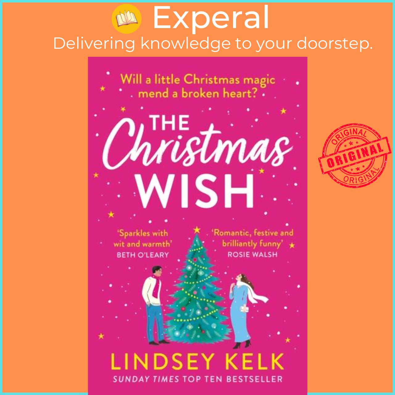 Sách - The Christmas Wish by Lindsey Kelk (UK edition, paperback)