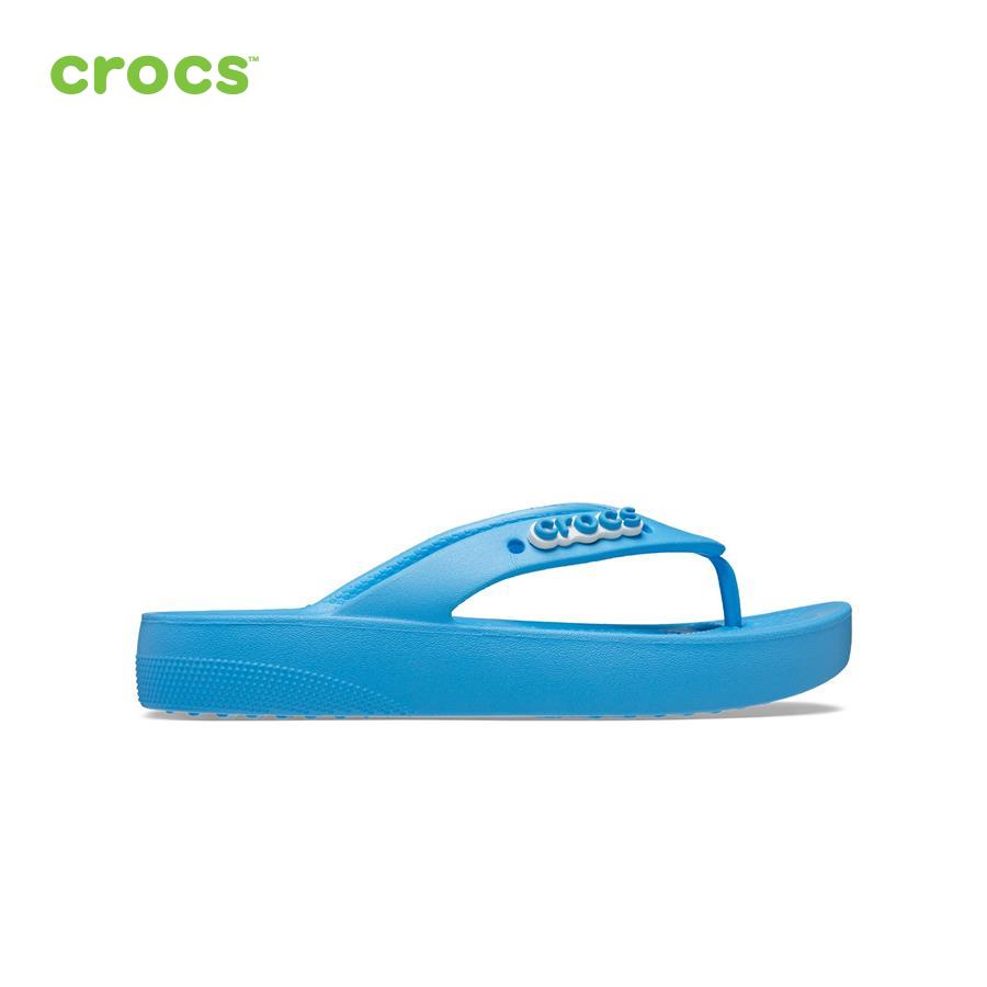 Dép xỏ ngón nữ Crocs FW Classic Flip Platform W Oxygen - 207714-4TB