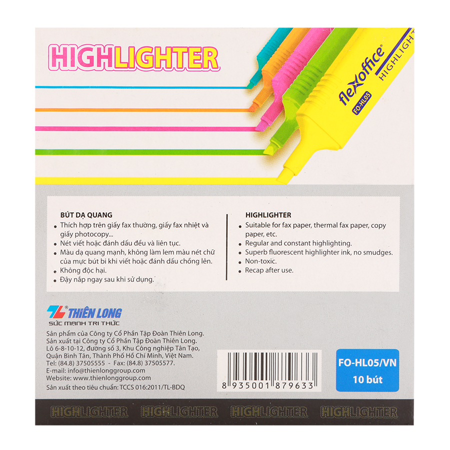 Bút Dạ Quang Flexoffice Fo - Hl05