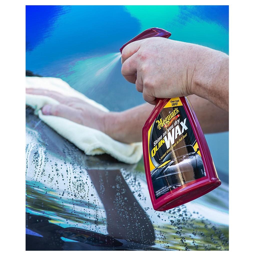 Meguiar's Wax bóng nhanh cho sơn dòng Cleaner - Quick Wax - A1624, 710 ml, 24 oz