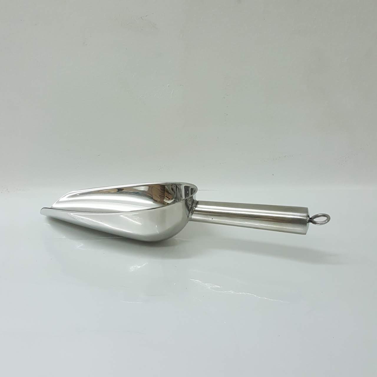 Xúc đá Inox loại dày, kích thước 19x6,5 cm