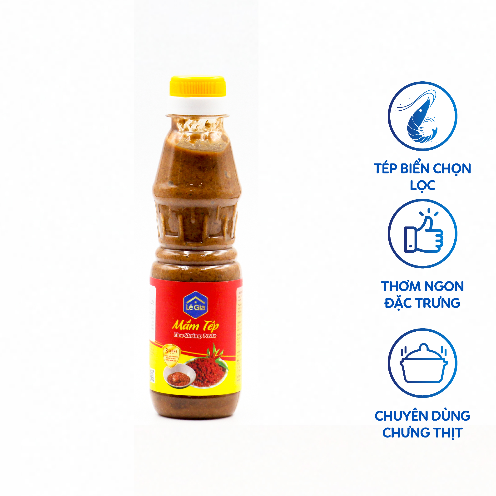 Mắm tép Lê Gia - chai nhựa pet 225ml