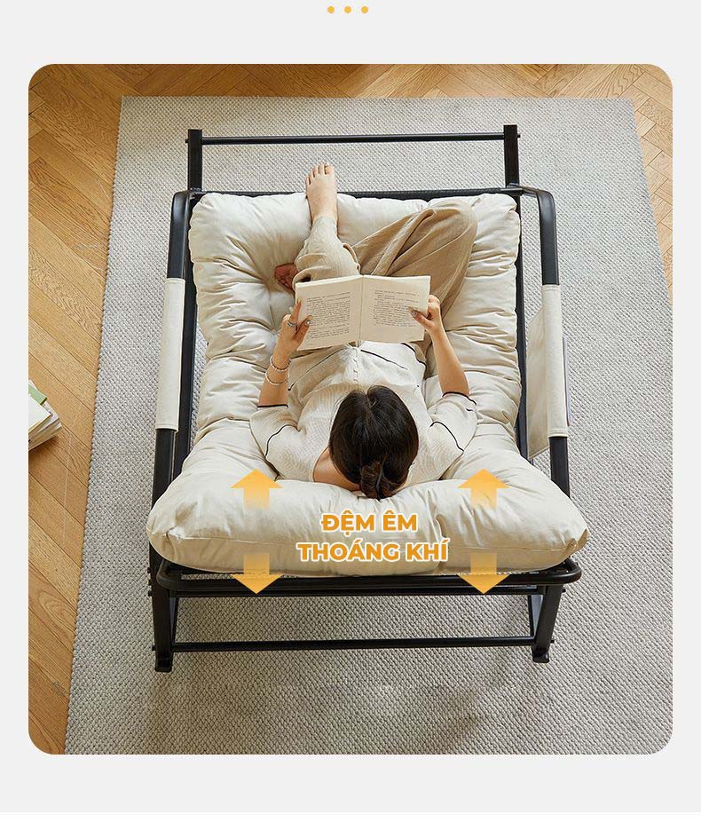 Ghế bập bênh thư giãn 2 chỗ Chính Hãng NIKITA, thiết kế êm ái, chống mỏi vai cổ