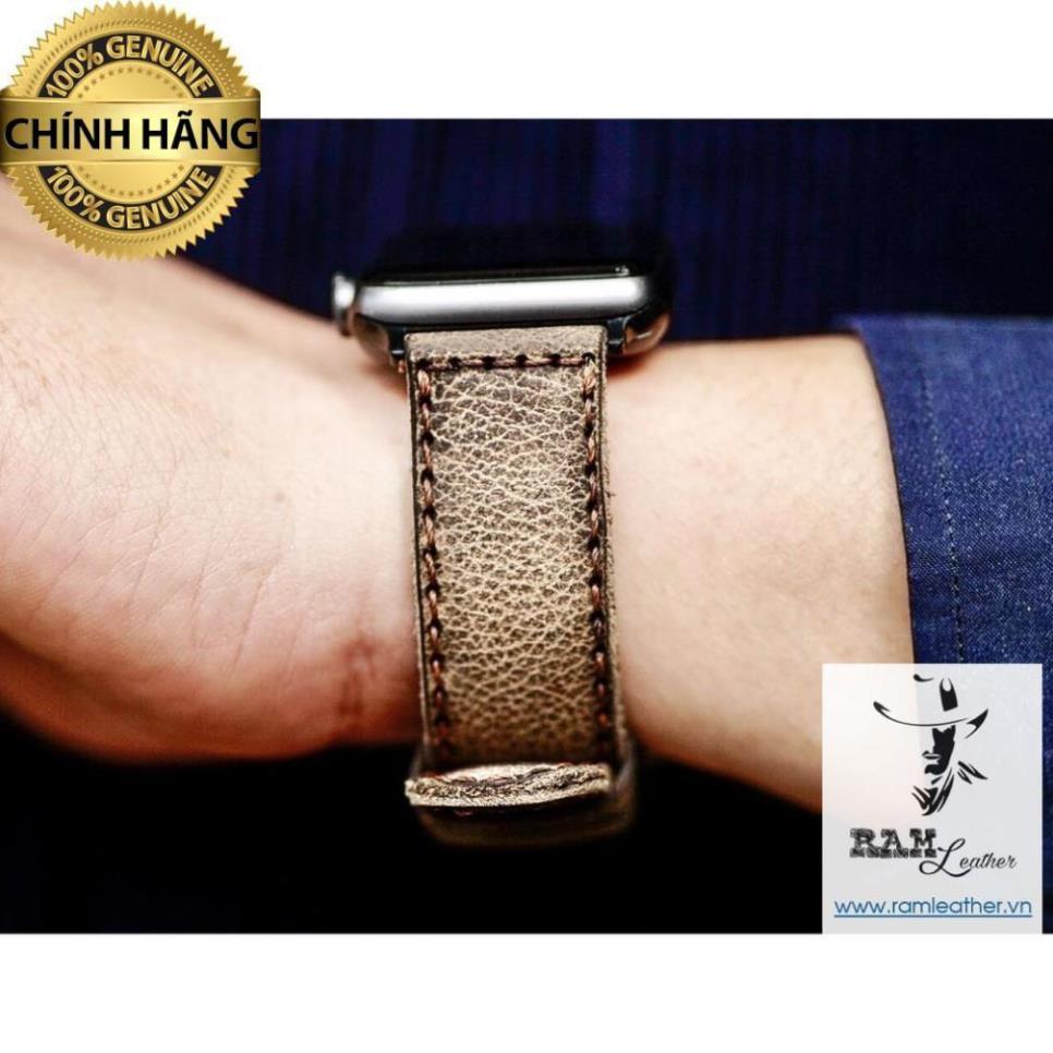 DÂY ĐỒNG HỒ DA SÁP NGỰA VÂN HẠT – RAM BAUHAUS 1959 THANH LỊCH - HÀNG CHÍNH HÃNG RAM LEATHER .