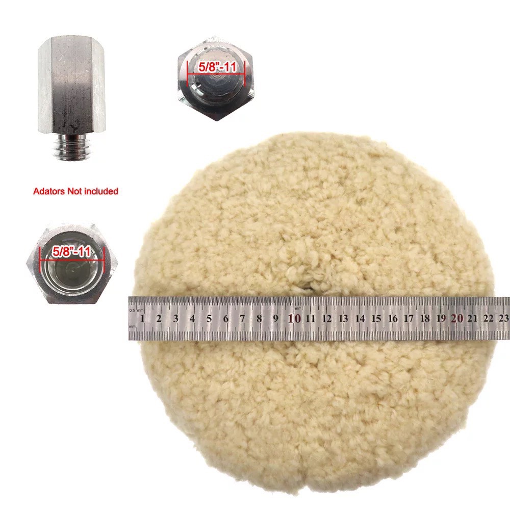 PHỚT LÔNG CỪU 9-INCH  2 MẶT CAO CẤP