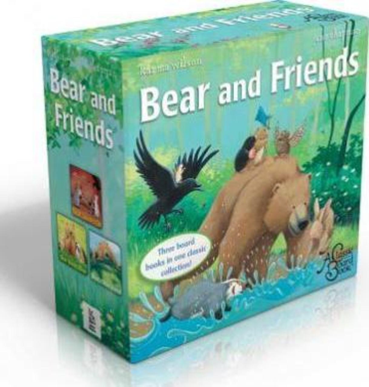 Sách - Bear and Friends : Bear Snores On; Bear Wants More; Bear's New Friend by Karma Wilson (paperback)