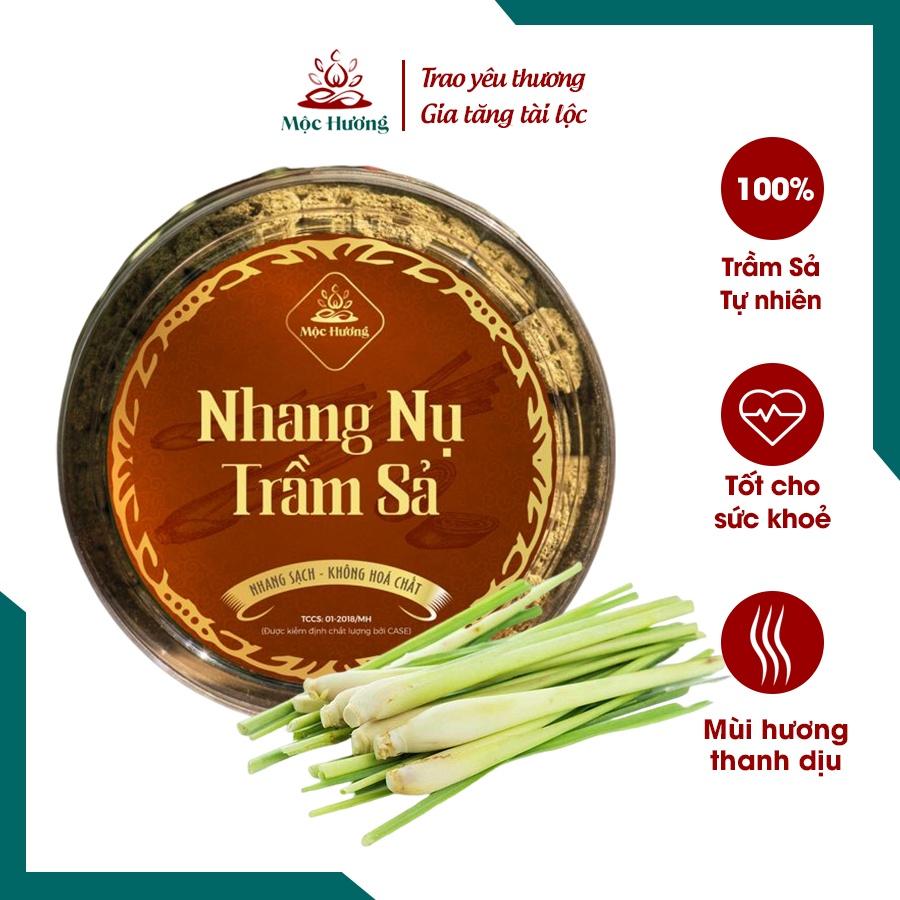 Nụ trầm sả nhang sạch Mộc Hương nhang xanh 100% từ thiên nhiên hương trầm sả xông thơm nhà tốt cho sức khoẻ - 20 nụ dùng thử