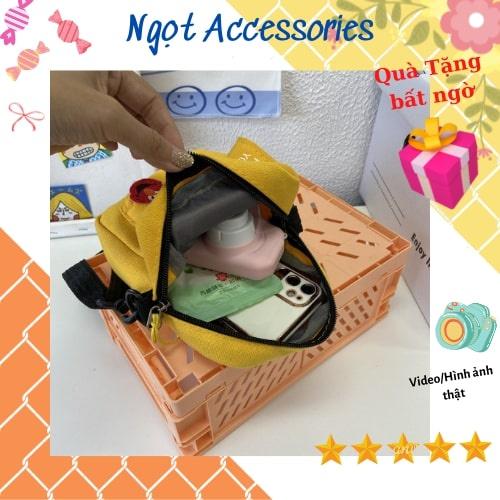 Túi Đeo Chéo Nữ Cute Túi Đựng Điện Thoại Nữ Cá Tính Ngọt Accessories kt 20*17cm